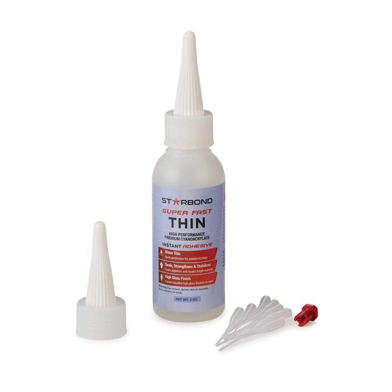 EM-02 Super Fast CA Glue - Thin - 2 oz